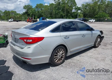 2015 Hyundai Sonata Limited from USA, damaged, VIN 5NPE34AF4FH237254